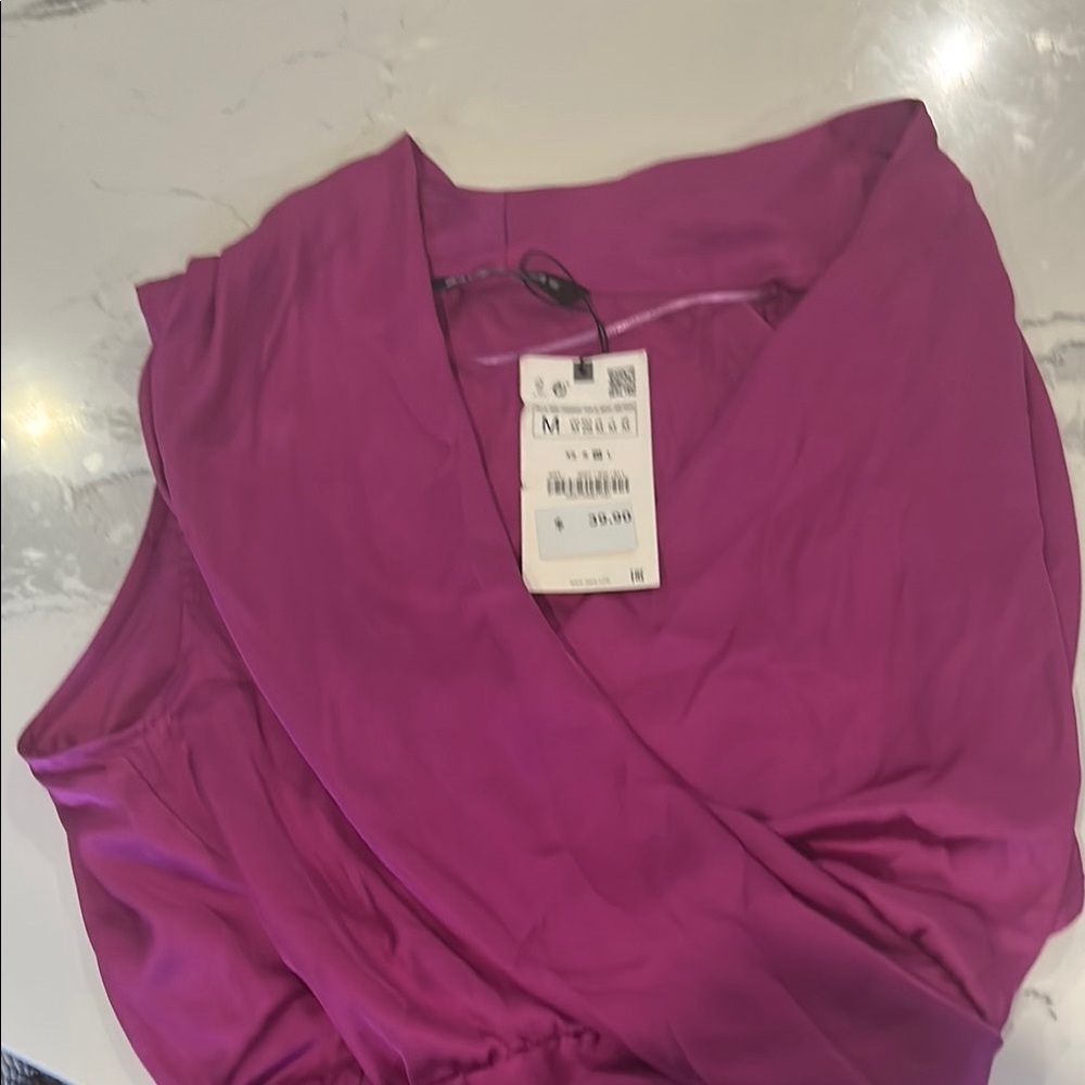 Elegant Purple Women's Top